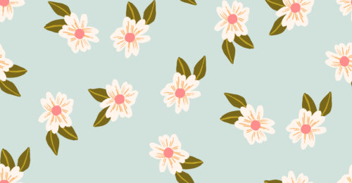 Indy Bloom Designs - Wild Daisy In Robins Egg