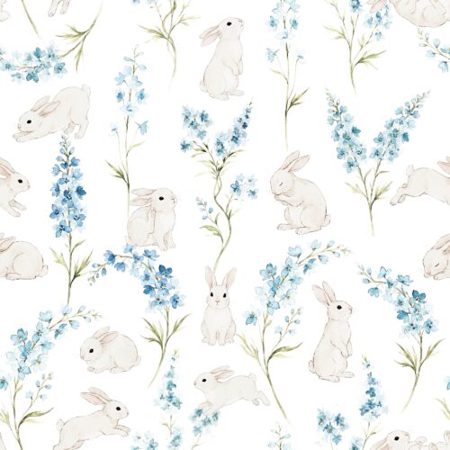 Vanya Minimalist Designs - Wildflower Bunnies