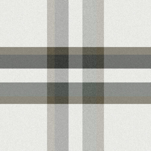 Hip Kid Design - Willow Grove, Taupe and Charcoal Plaid