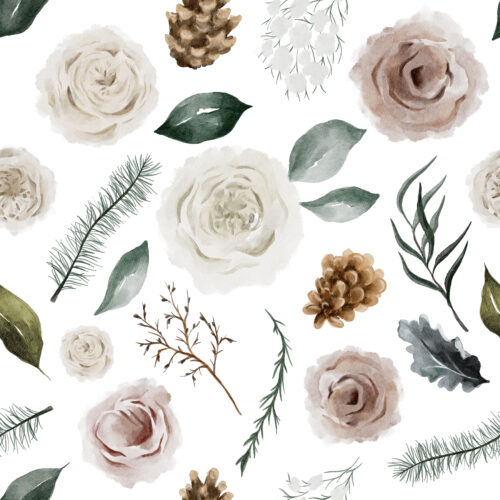 Hip Kid Design - Winter Flora