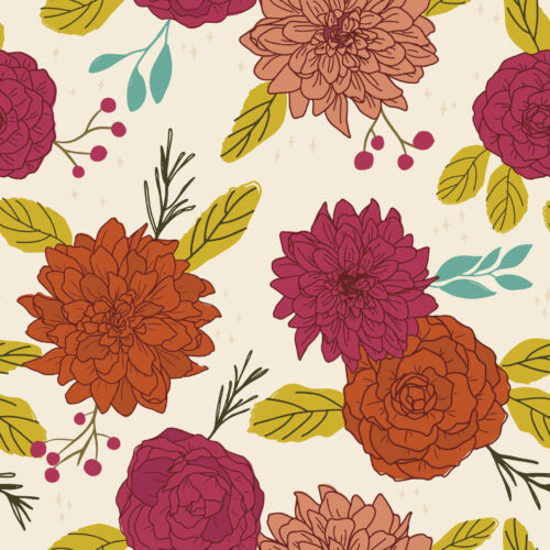 Juniper Row - Winter Flowers 03