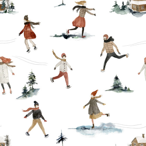 Hip Kid Design - Winter Ice Skating