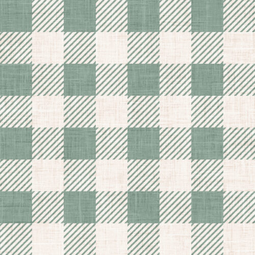 Krystal Winn - Winter Wonderland Buffalo Check Green