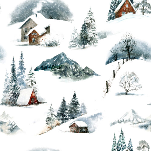 Hip Kid Design - Winter's Night Woodland