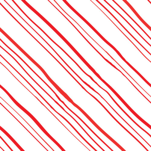 Seamless Gal - Wobbly Diagonal Candy Cane Stripes