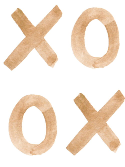 Hip Kid Design - XOXO Gold