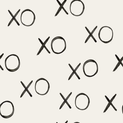 Hip Kid Design - XOXO Watercolor