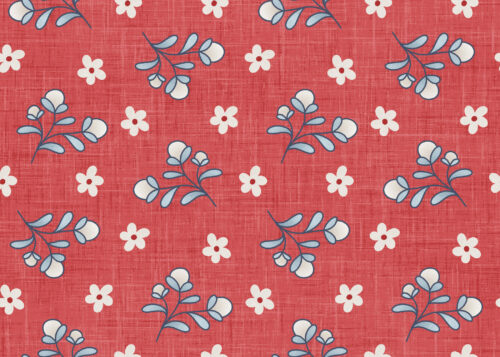 Krystal Winn - Yankee Doodle Country Floral Red