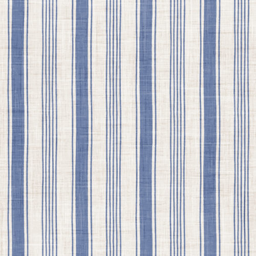 Krystal Winn - Yankee Doodle Grain Sack Stripe Blue