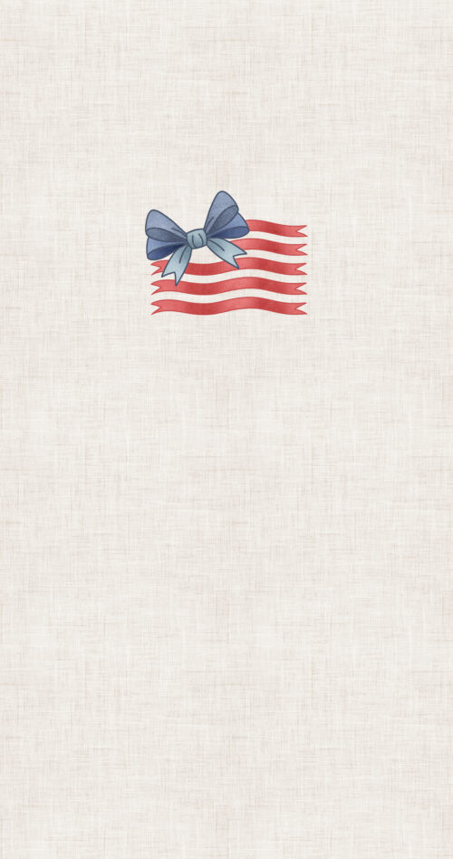 Krystal Winn - Yankee Doodle Panel Bow Flag