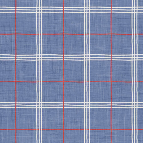 Krystal Winn - Yankee Doodle Plaid Blue