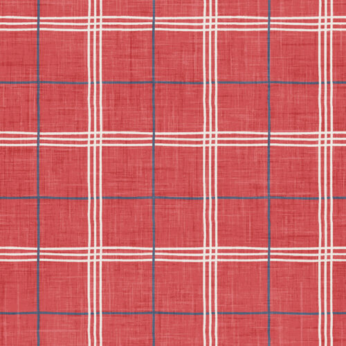 Krystal Winn - Yankee Doodle Plaid Red