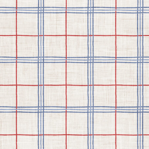 Krystal Winn - Yankee Doodle Plaid White