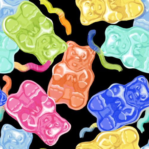 Lindsay Anne - Yummy Gummy Mix Black