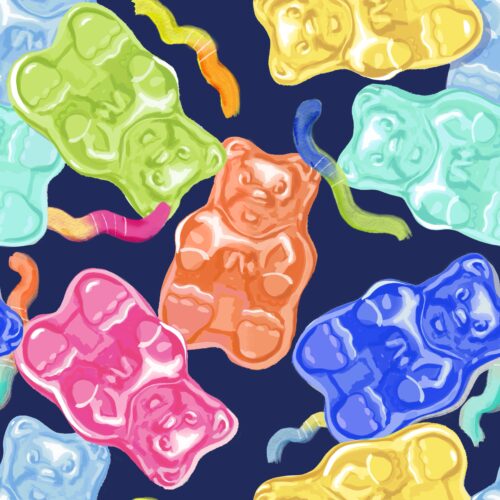 Lindsay Anne - Yummy Gummy Mix Navy