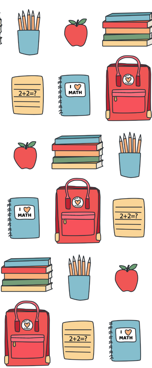 Hey Cute Design - Back To School 15 In Repeat 01