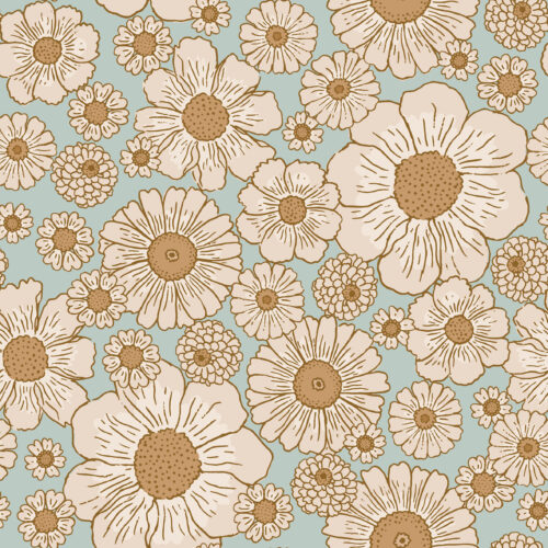 Eva Catharina - beach flowers sage