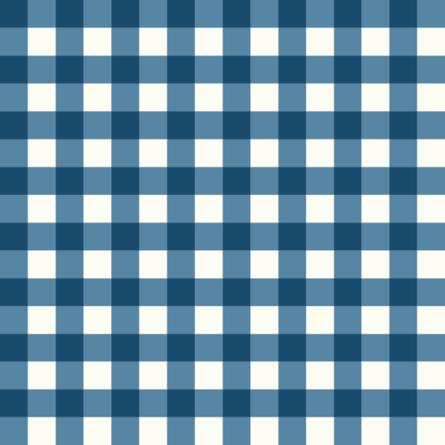blue gingham 8x8