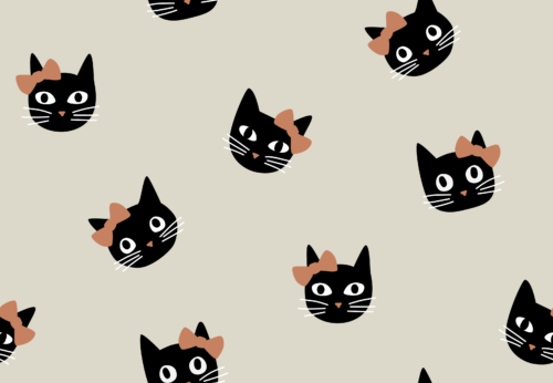 Hey Cute Design - Bow Cats 3 In