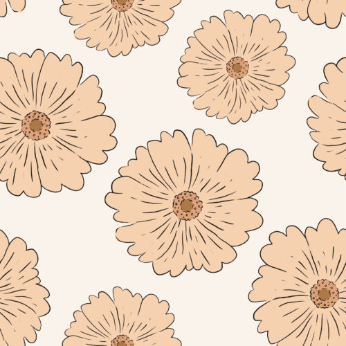 Eva Catharina - caramel flowers