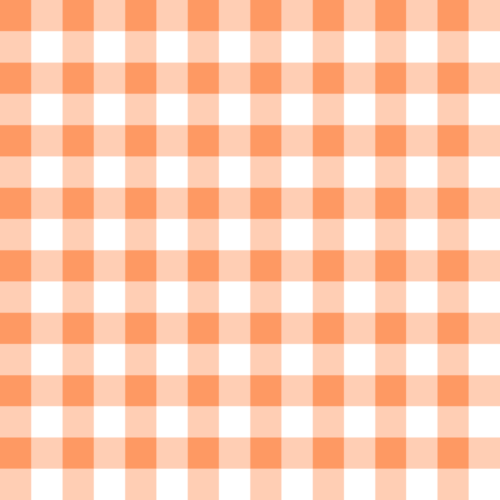 carrot gingham 8x8