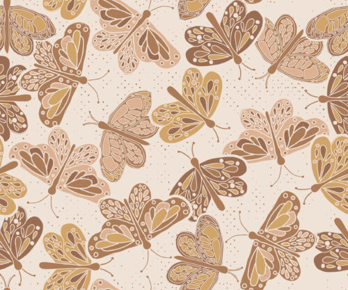 chasing the light butterlies cotton