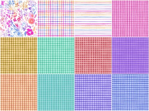 Watercolor Ombré Florals