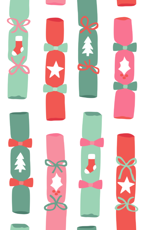 Hey Cute Design - Crackers 15 In Repeat