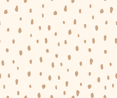 deer spots fawn on cream