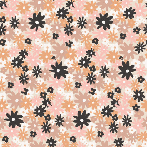 ditsy floral pumpkin