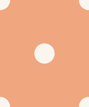 Krystal Winn - Down South Dot Peach (1x1.2)