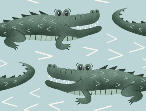 Krystal Winn - Down South Gator Sky (5x3.8)