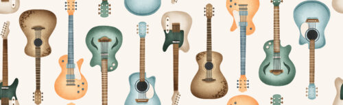 Krystal Winn - Down South Guitars White (10x3)