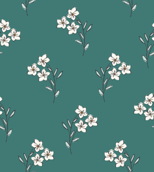 Indy Bloom Designs - Forget Me Not In Green