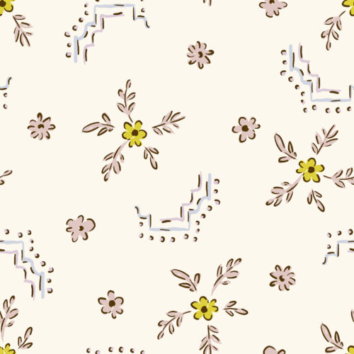 Eva Catharina - framedflowers blueyellow