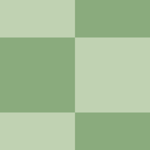 Hey Cute Design - Green Checkerboard 10 In Repeat