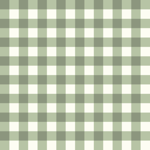 green gingham 8x8