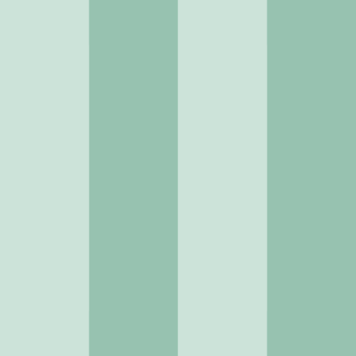 Hey Cute Design - Green Stripe 1 In