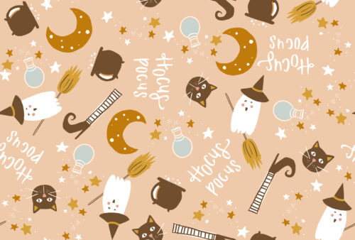 Indy Bloom Designs - Hocus Pocus In Peach 13x8.797