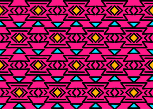 Krystal Winn - Neon Moon Abstract Pink