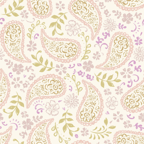 Eva Catharina - paisley pistachelila