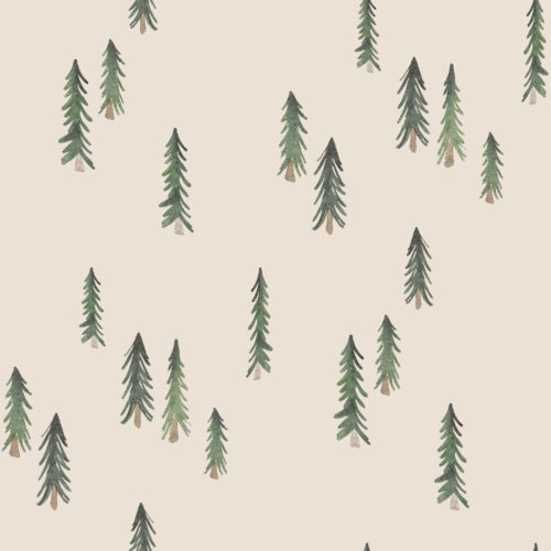pine trees beige