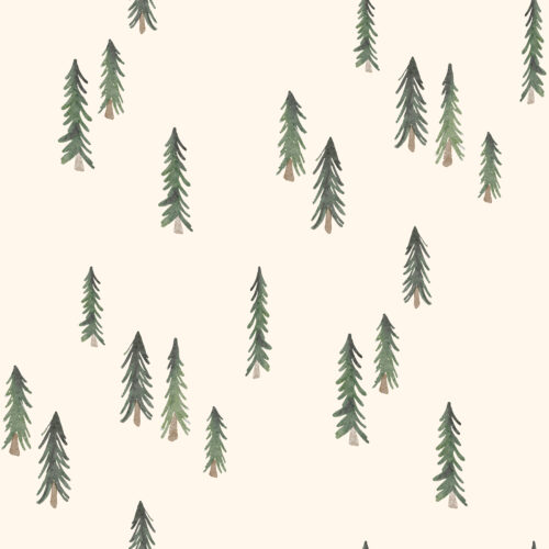 pine trees cream