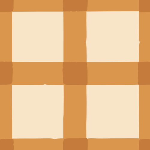Juniper Row - Plaid Orange 15