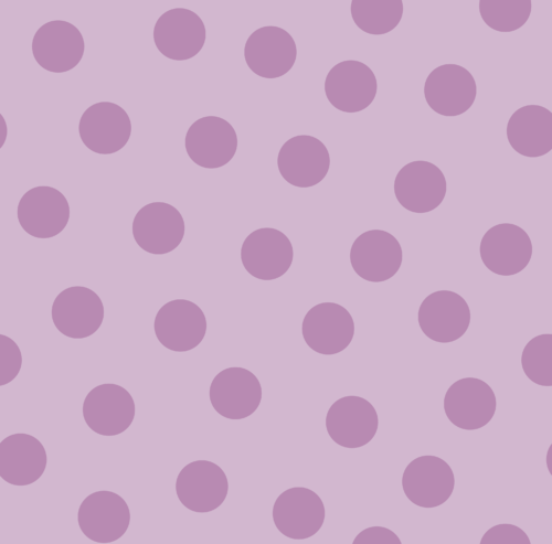 Hey Cute Design - Purple Dot 20 In Repeat