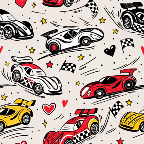 race cars 8x8