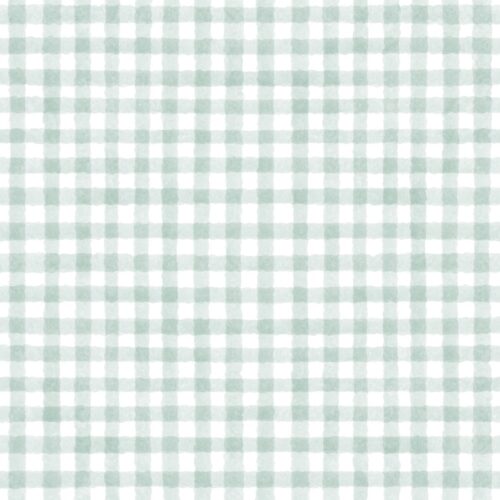 sage gingham 12x12