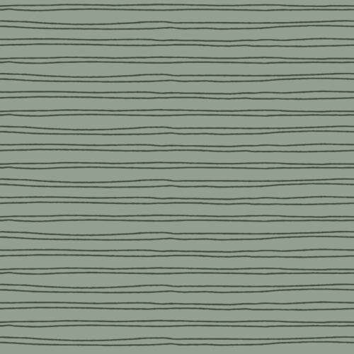 scribble stripe dark sage green