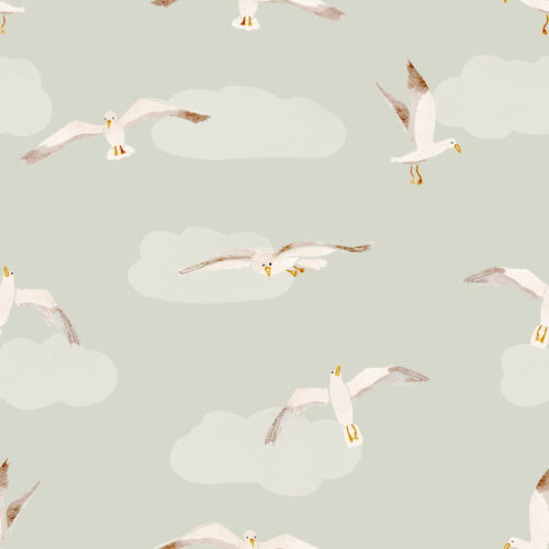 seabirds seafoam green