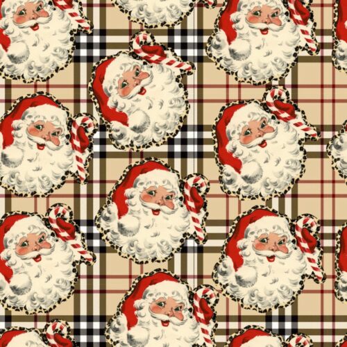 Seamless Vintagesanta